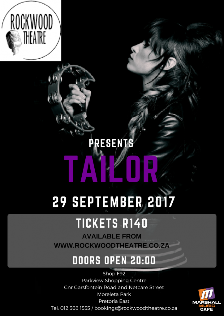 Tailor live at the Rockwood Theatre